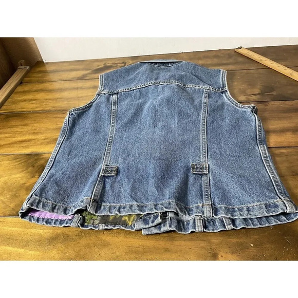 Levis Sleeveless Trucker/Vest Red Tab Denim Jean - Made in USA - Medium - Picture 9 of 9